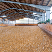 Die große Reithalle bei der Reitgemeinschaft Kreiensen-Rittierode